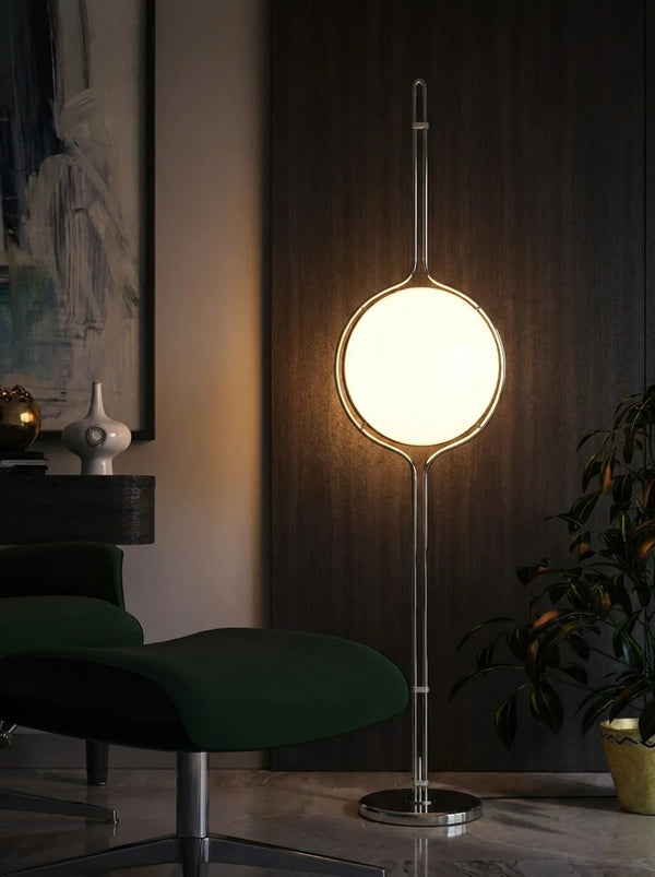 Halo Beam Floor To Ceiling Modern Lamp