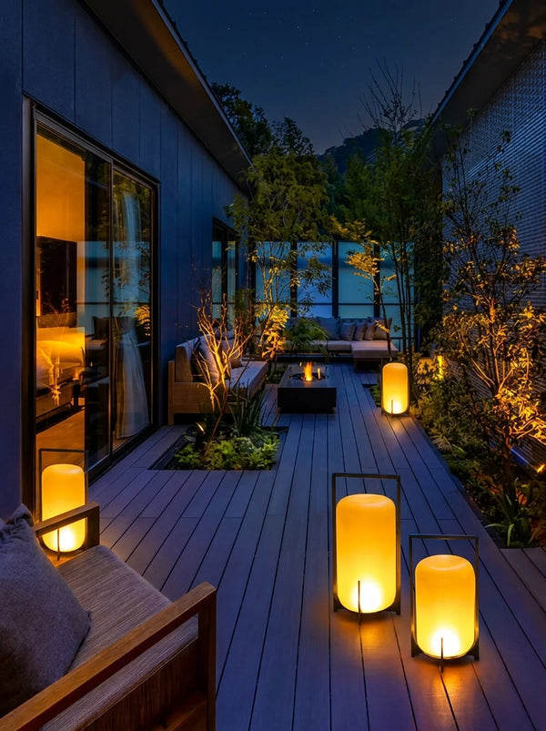 Modern Terrace Garden Outdoor Lights