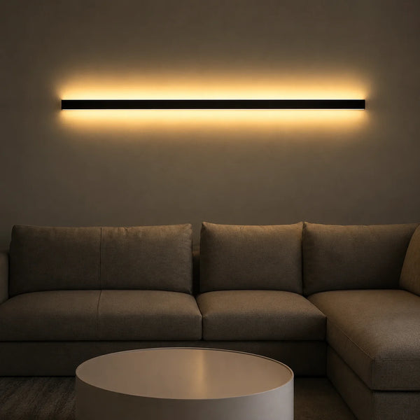 Zynella Linear Scepter: Slim Architectural LED Wall Sconce