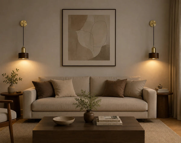 Oakflare Wooden Wall Lamp