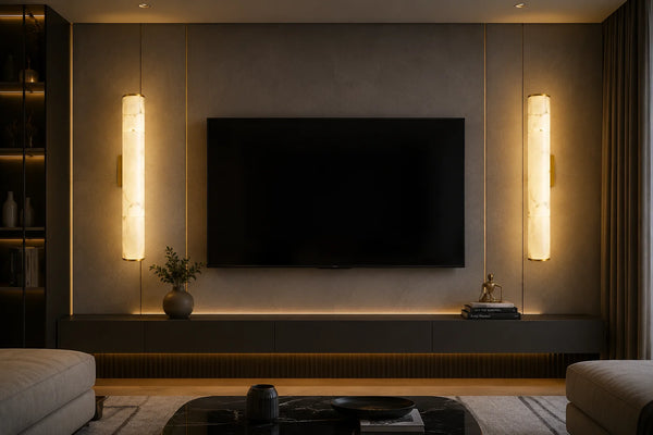 Toledo Mediterranean Marble Wall Lamp