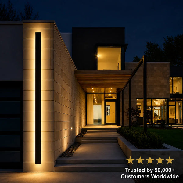 Zynella Linear: The Architectural Outdoor LED Sconce (IP65 Waterproof)