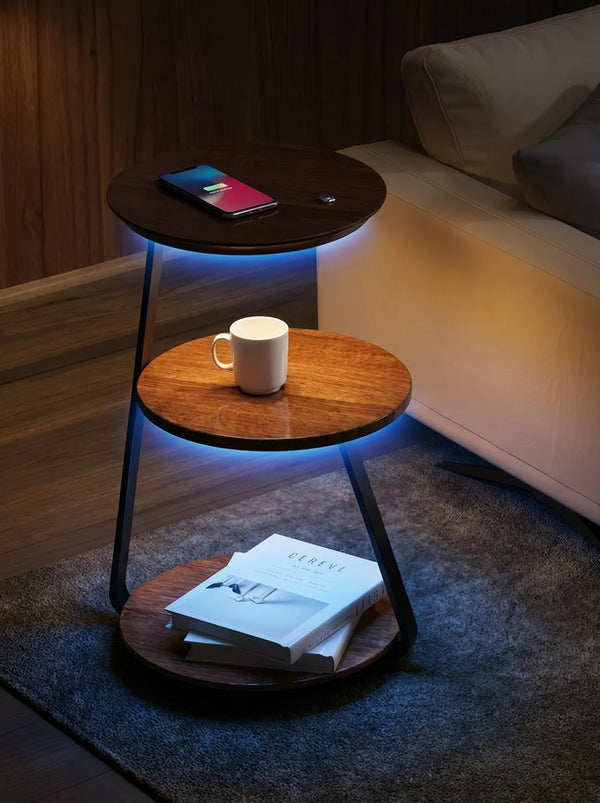 Noir Maple Modern Table Lamp