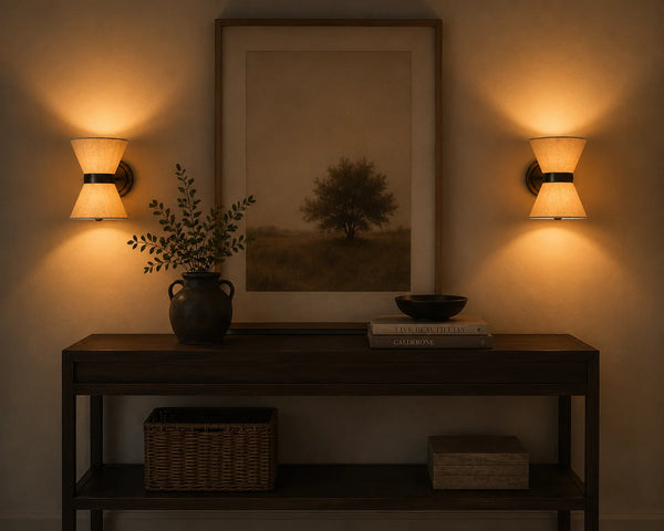 Nara Fabric Wall Lamp