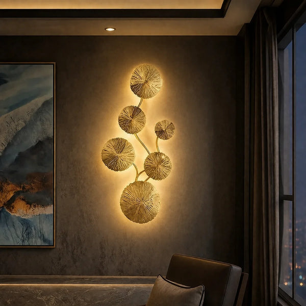 Zynella Leaf Modern Wall Lamp