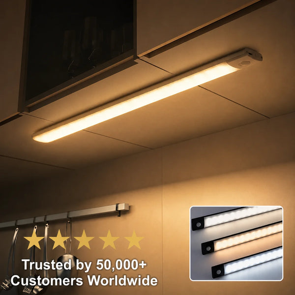 Zynella Stealth: Ultra-Slim Wireless Motion Sensor LED Strip