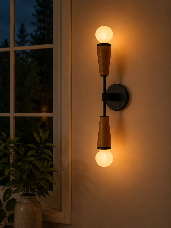 Zynella Double Orbit Modern Wall Lamp