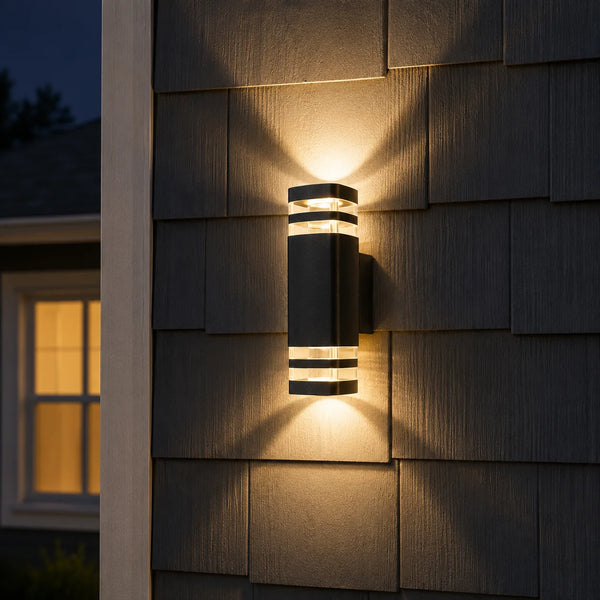 Beacon Dual-Head Outdoor Wall Light