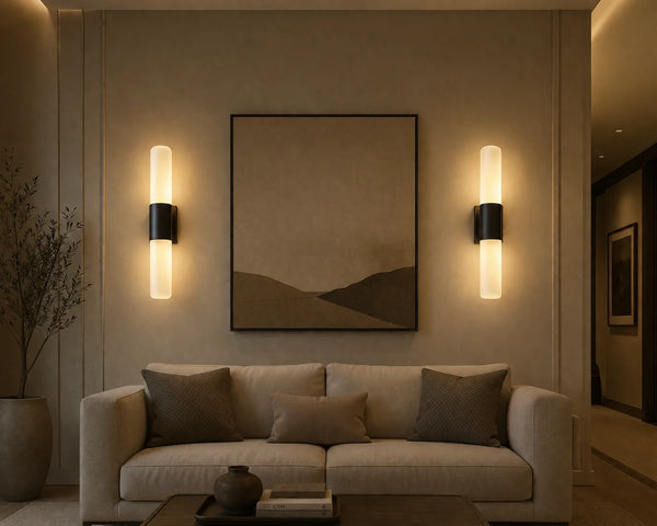 Paris Alabaster Marble Wall Sconce