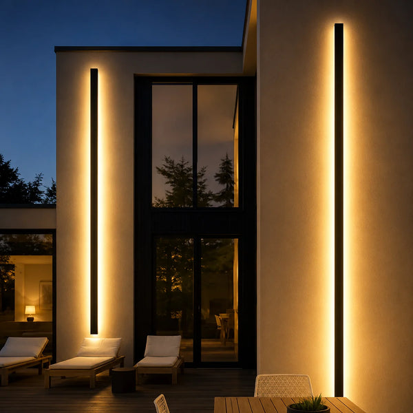 Zynella Linear: The Architectural Outdoor LED Sconce (IP65 Waterproof)