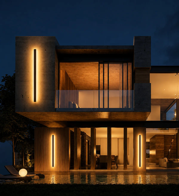Zynella Linear: The Architectural Outdoor LED Sconce (IP65 Waterproof)