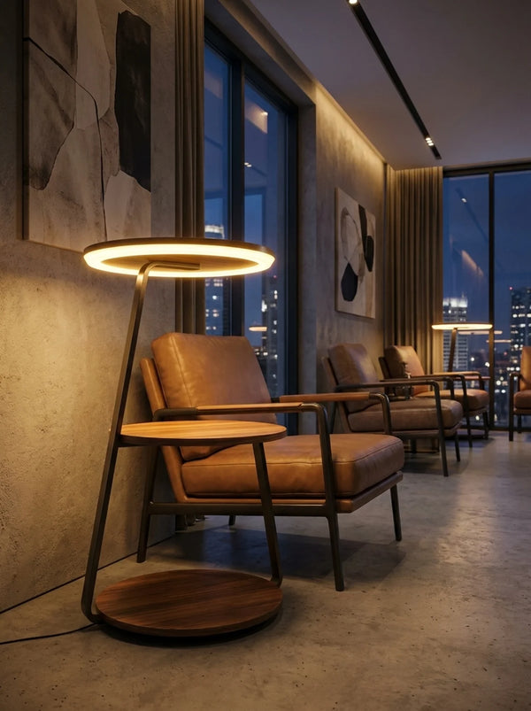 Noir Maple Modern Table Lamp