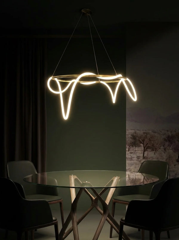 Soraya Swirl Lamp Collection