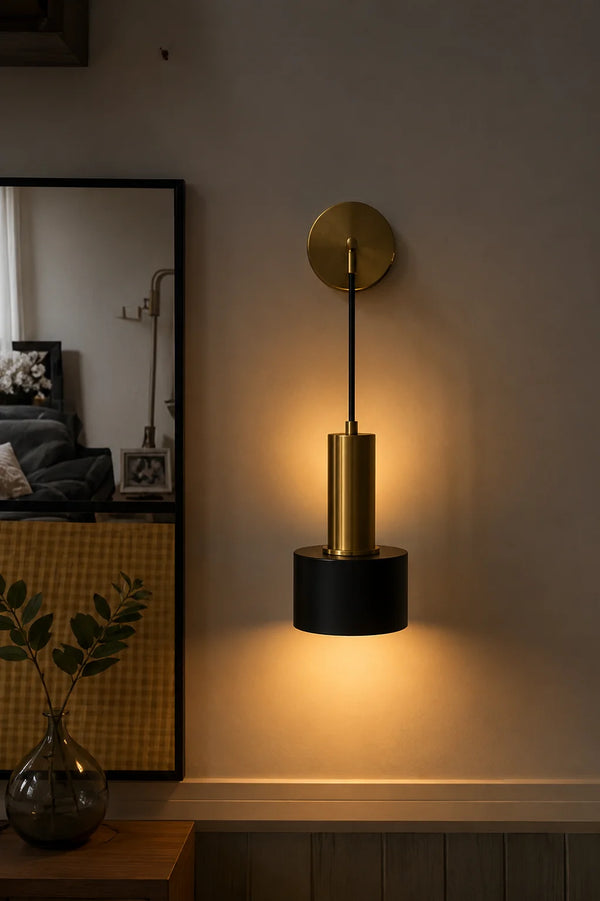 Oakflare Wooden Wall Lamp