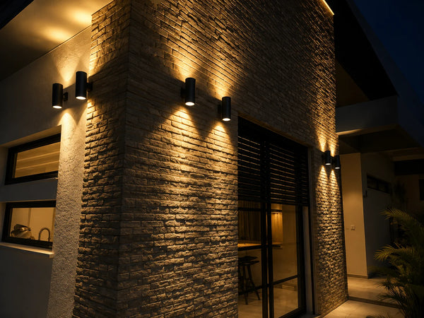 Beacon Dual-Head Outdoor Wall Light