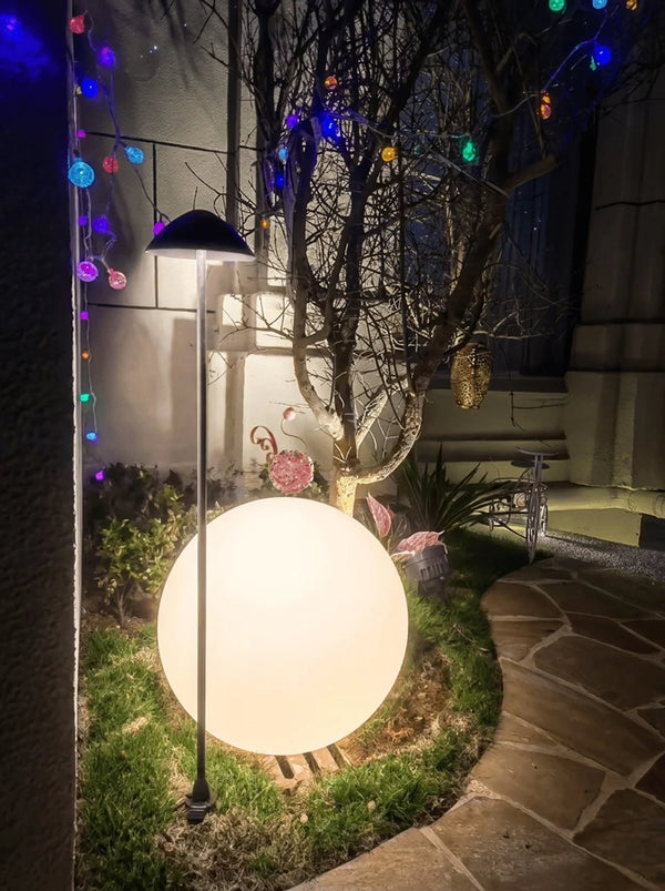 Zynella Orbital: 360° Atmosphere Spherical Garden Lamp (IP65)