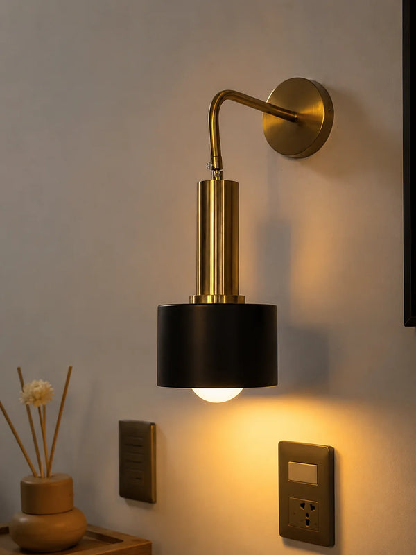 Oakflare Wooden Wall Lamp
