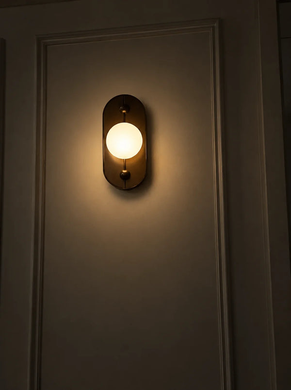 Zynella Crescent Modern Wall Light