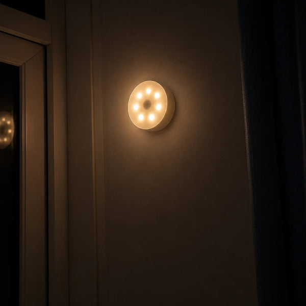 Zynella Sentinel: Wireless Motion-Sensing Magnetic Night Light