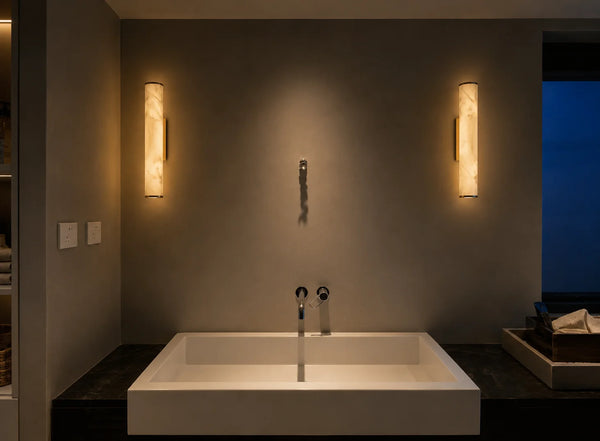 Toledo Mediterranean Marble Wall Lamp