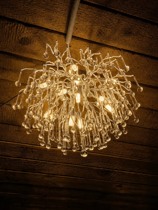 Eystra Crystal Gold Wall Lamp
