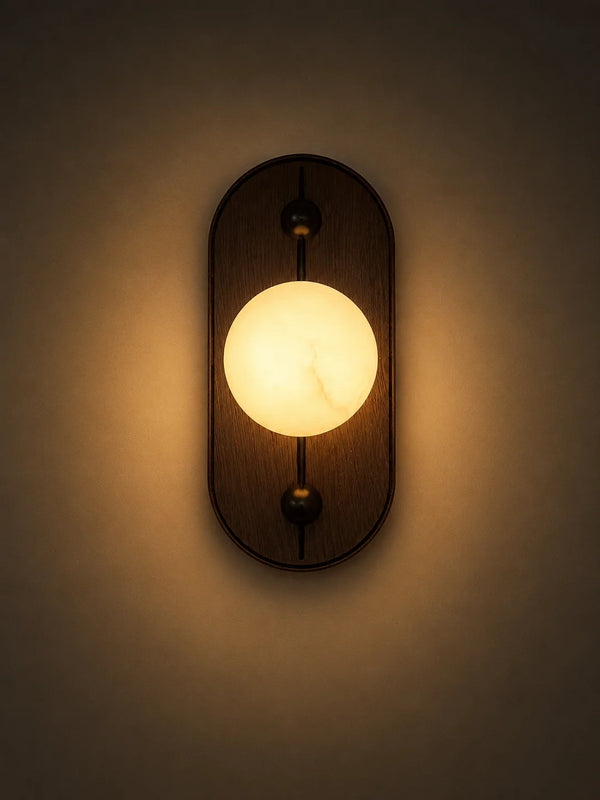 Zynella Crescent Modern Wall Light