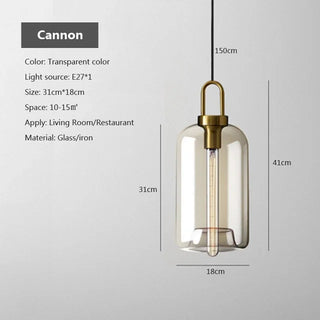 Modern Smoke Glass Pendant Light Modern  Contemporary Crystal Statement Fixture