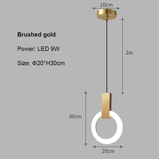 Pendulum Halo Lights Stylish Modern  Ornate Antique Finish Fixture