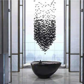 Zynella Modern Stone Chandelier Refined Modern  Contemporary Crystal Statement Fixture