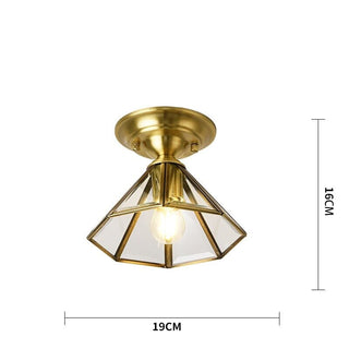 American Vintage Ceiling Lights Modern  Handcrafted Artisan Ceiling Light