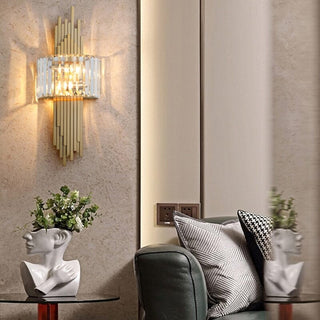 Queen Hafza wall lamp Modern  Scandinavian Wooden Accent Light
