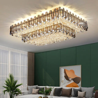 Roberta Crystal Ceiling Lights Classic Modern Geometric Design Lamp