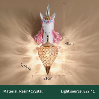 Unicorn Resin Wall Lamp Classic Modern  Timeless Lantern Style Wall Lamp