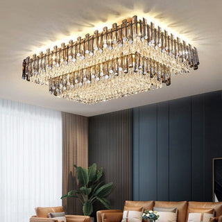 Roberta Crystal Ceiling Lights Classic Modern Geometric Design Lamp