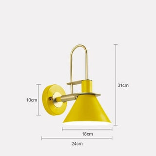Industrial Iron Wall Lamps Modern  Art Deco Inspired Illumination