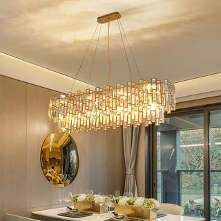 Lucienne Chandelier Modern  Chic Glass Globe Pendant