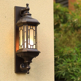 Retro Waterproof Porch Lamps Chic Modern  Minimalist Round Flush Mount