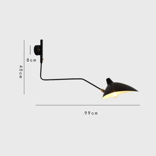 Dual Arc Modern Wall Lamp Modern  Minimalist Round Flush Mount