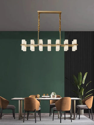 Kian Marble Lamp Modern  Art Deco Inspired Illumination