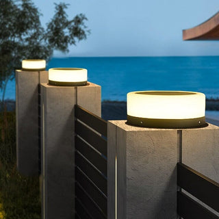 Zynella Column Lamps Modern  Minimalist Round Flush Mount
