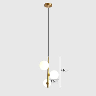 Ava Pendant Lights Modern  Luxury Gold Frame Light Fitting