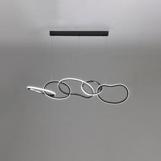 Zynella Ring Chandelier Luxurious Modern  Elegant Teardrop LED Pendant