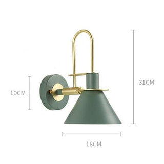 Industrial Iron Wall Lamps Modern  Art Deco Inspired Illumination