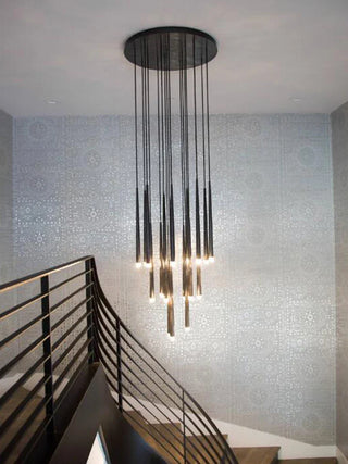 Jules Modern Pendant Modern  Contemporary Crystal Statement Fixture