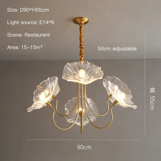 Coventry Flower Chandelier Modern  Sculptural Spiral LED Fixture