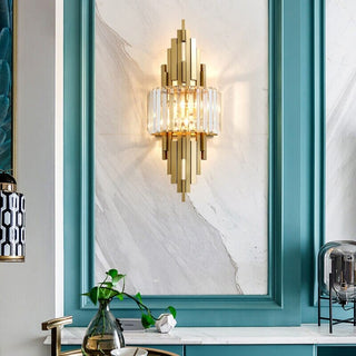Queen Hafza wall lamp Modern  Scandinavian Wooden Accent Light