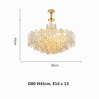 Lucienne Chandelier Modern  Chic Glass Globe Pendant
