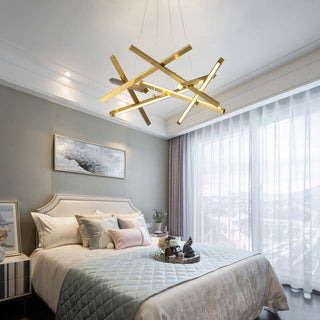 Maverick Chandelier Modern  Ornate Antique Finish Fixture