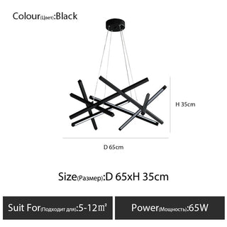 Maverick Chandelier Modern  Ornate Antique Finish Fixture