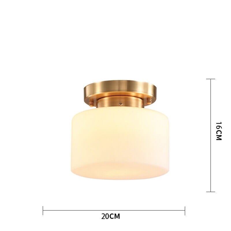 American Vintage Ceiling Lights Modern  Handcrafted Artisan Ceiling Light - Zynella